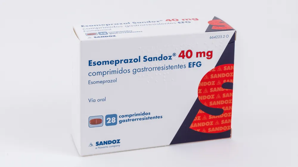 Esomeprazole Sandoz 40 mg gastro-resistant tablets EFG tablets, enteric-coated