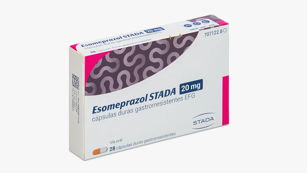 Esomeprazolo Stada 20 mg capsule rigide gastroresistenti EFG capsula, gastrorresistente