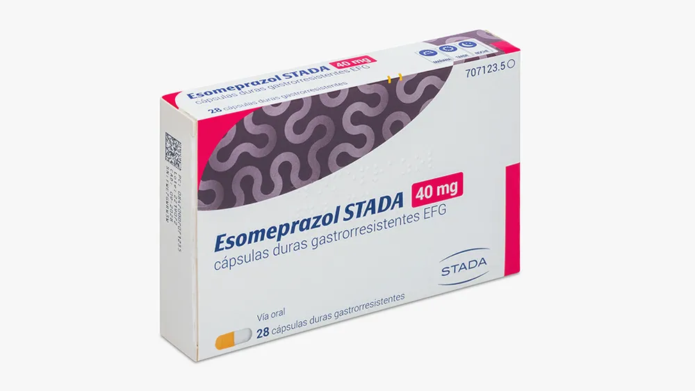 Esomeprazole Stada 40 mg gastro-resistant hard capsules EFG capsules, gastro-resistant