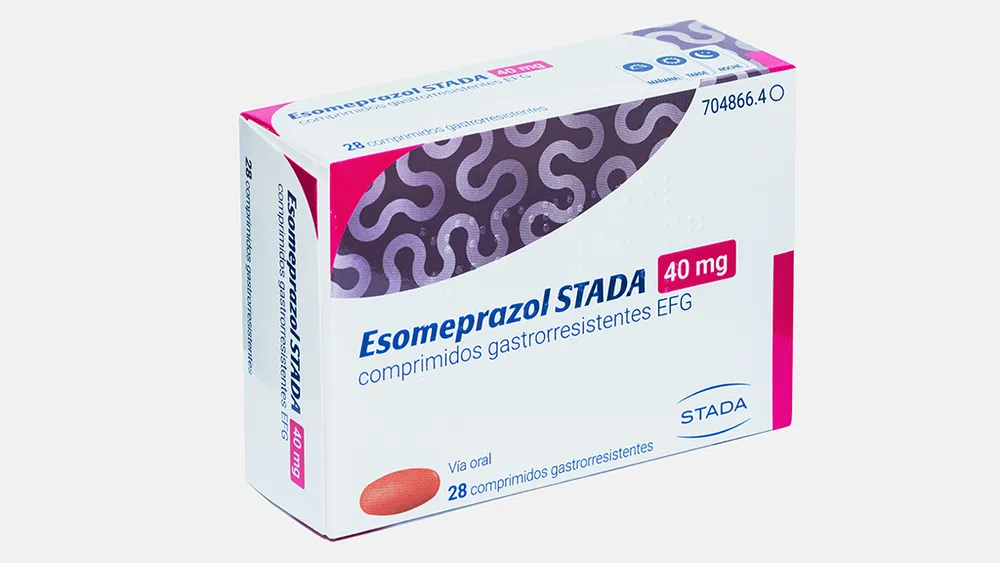 Esomeprazole Stada 40 mg gastro-resistant tablets EFG tablets, enteric-coated