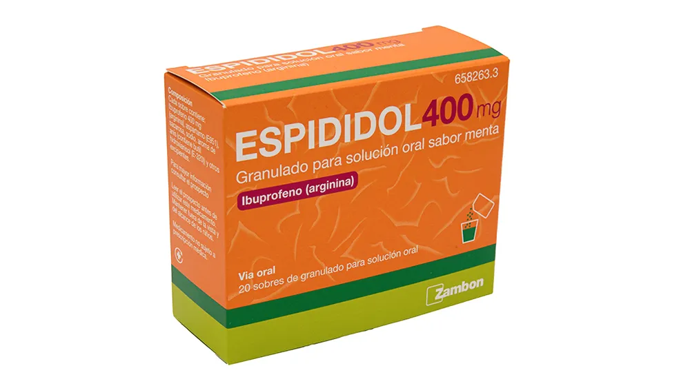 Espididol 400 mg granulato per soluzione orale sapore menta granulato, per soluzione orale