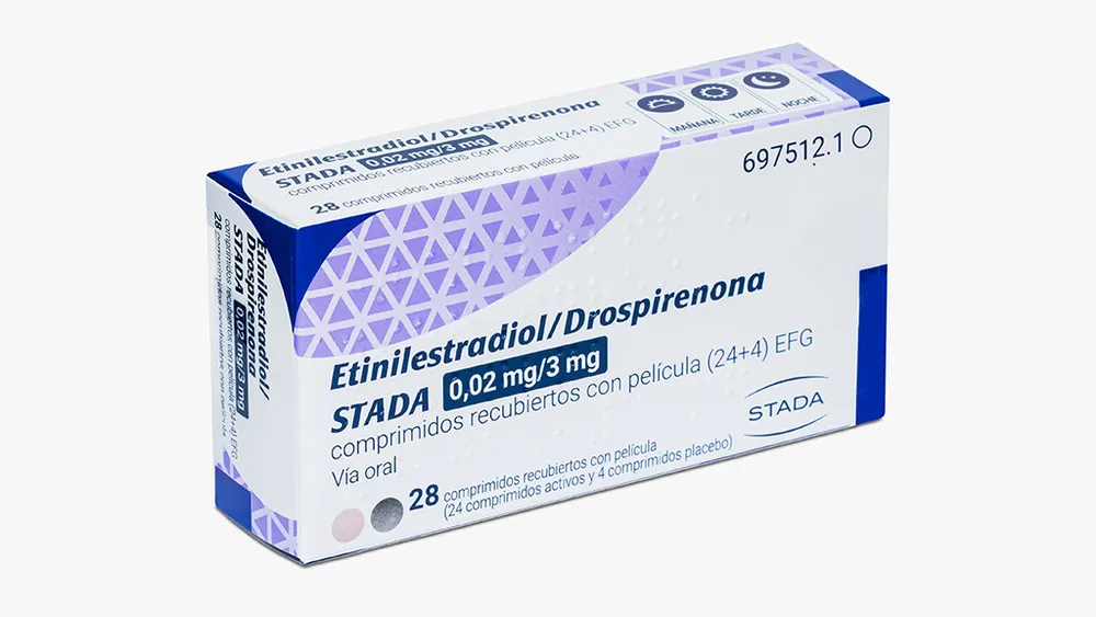 Ethinylestradiol/drospirenone Stada 0.02 mg/3 mg film-coated tablets (24+4) EFG tablets, film-coated