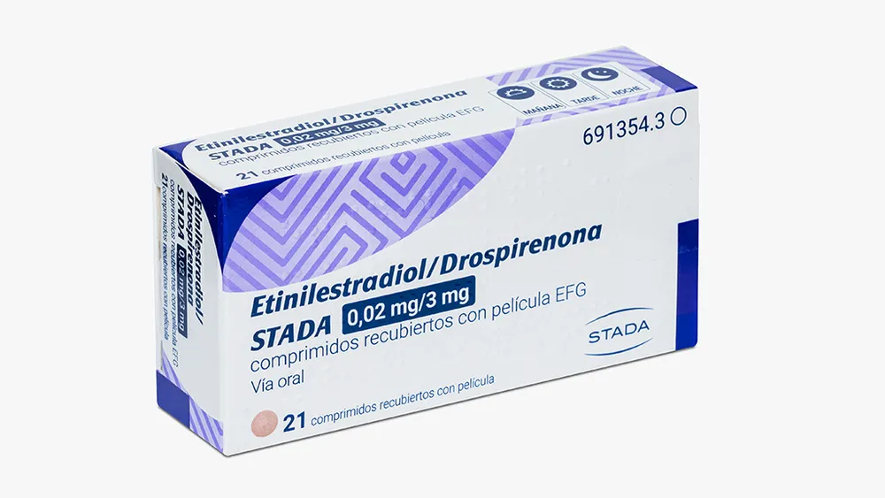 Etinilestradiolo/drosispirenona Stada 0,02 mg/3 mg compresse rivestite con film EFG compresse, rivestite con film