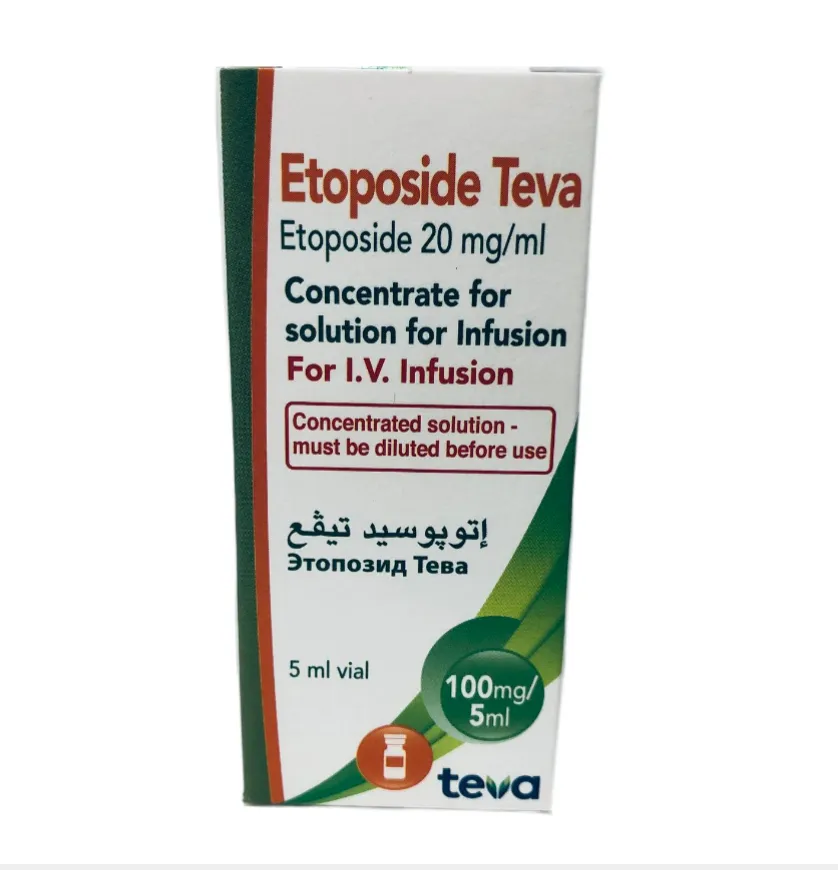 Etoposide Teva 20 mg/ml concentrato per soluzione per infusione soluzione per infusione, concentrato per preparazione di