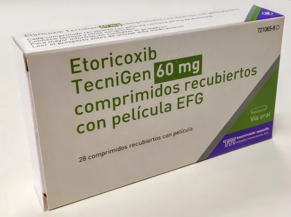 Etoricoxib Aurovitas 60 mg film-coated tablets EFG tablets, film-coated