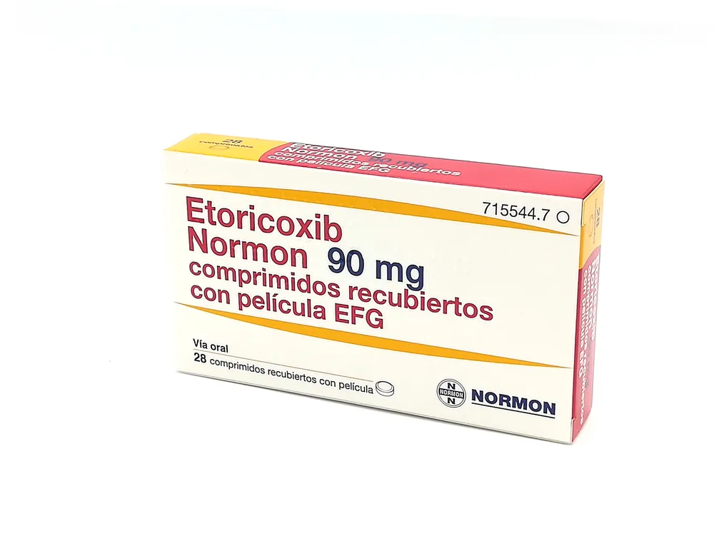 Etoricoxib Normon 90 mg film-coated tablets EFG tablets, film-coated