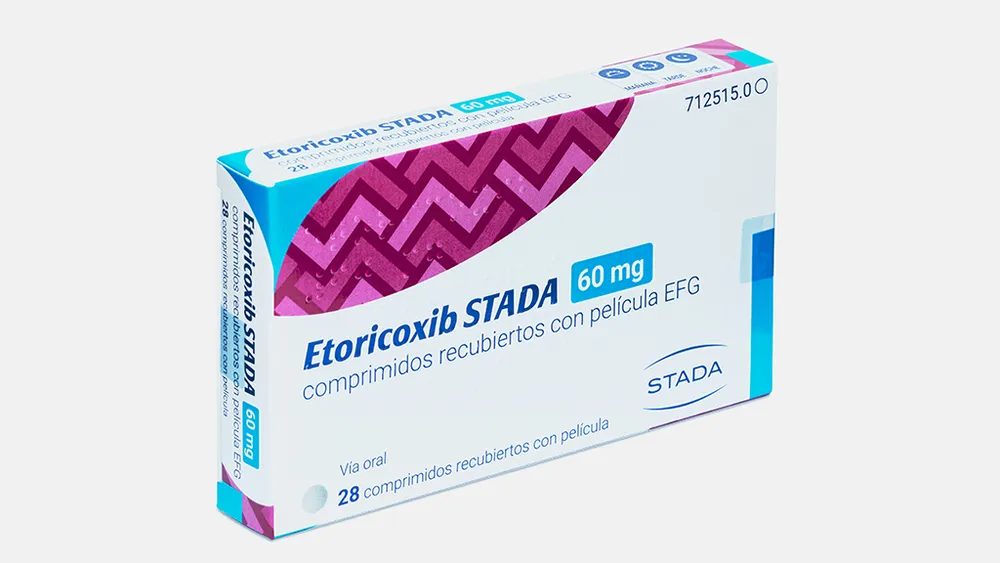 Etoricoxib Stada 60 mg compresse rivestite con film EFG compresse, rivestite con film