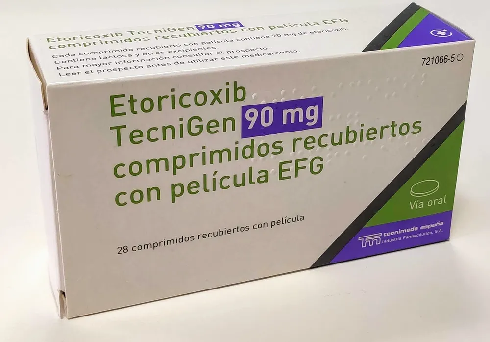Etoricoxib Tecnigen 90 mg compresse rivestite con film EFG compresse, rivestite con film