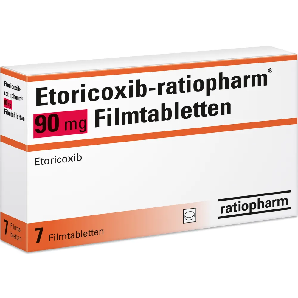Etoricoxib Teva-Ratiopharm 90 mg compresse rivestite con film EFG compresse, rivestite con film
