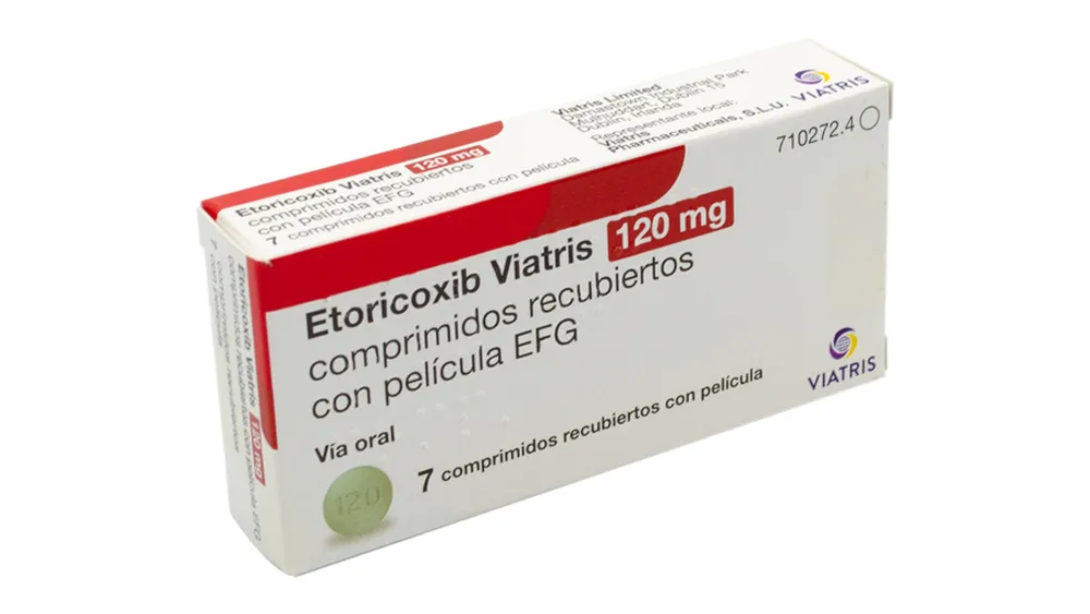 Etoricoxib Viatris 120 mg film-coated tablets EFG tablets, film-coated