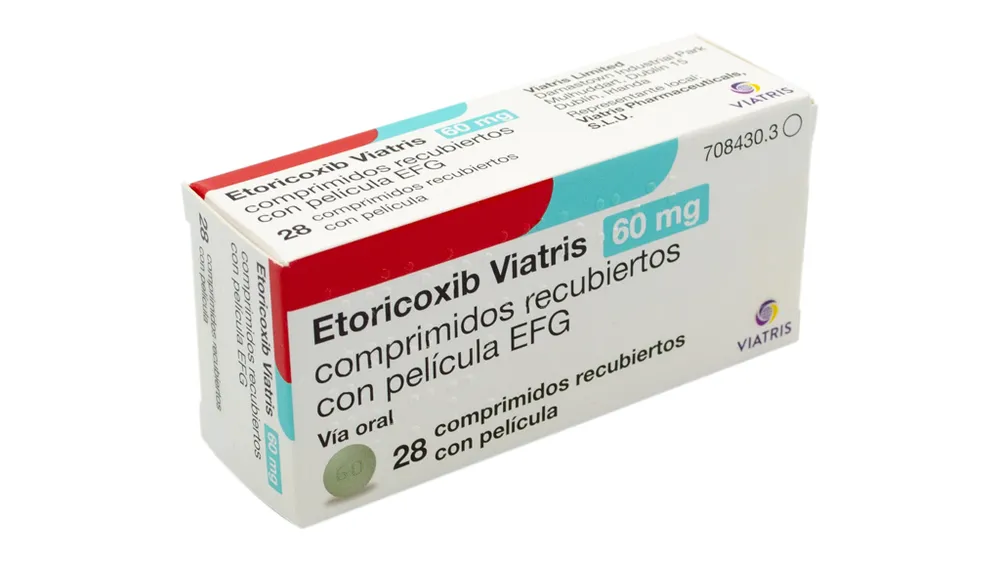 Etoricoxib Viatris 60 mg film-coated tablets EFG tablets, film-coated