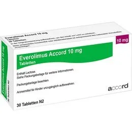 Everolimus Accord 10 mg compresse EFG compresse