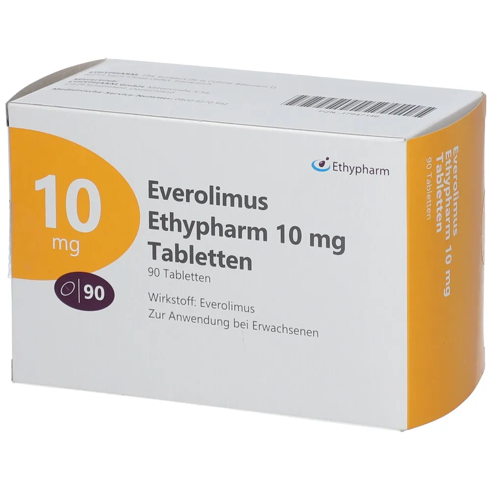 Everolimus Ethypharm 10 mg tablets EFG tablets
