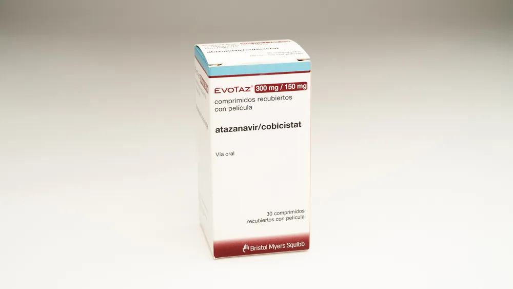 Evotaz 300 mg/150 mg film-coated tablets tablets, film-coated