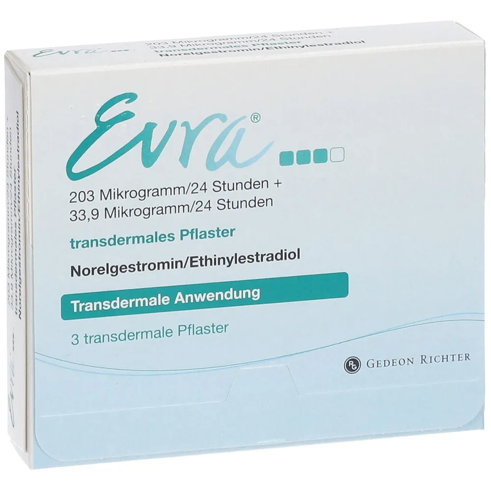 Evra 203 microgrammi/24 ore + 33,9 microgrammi/24 ore cerotto transdermico cerotto transdermico