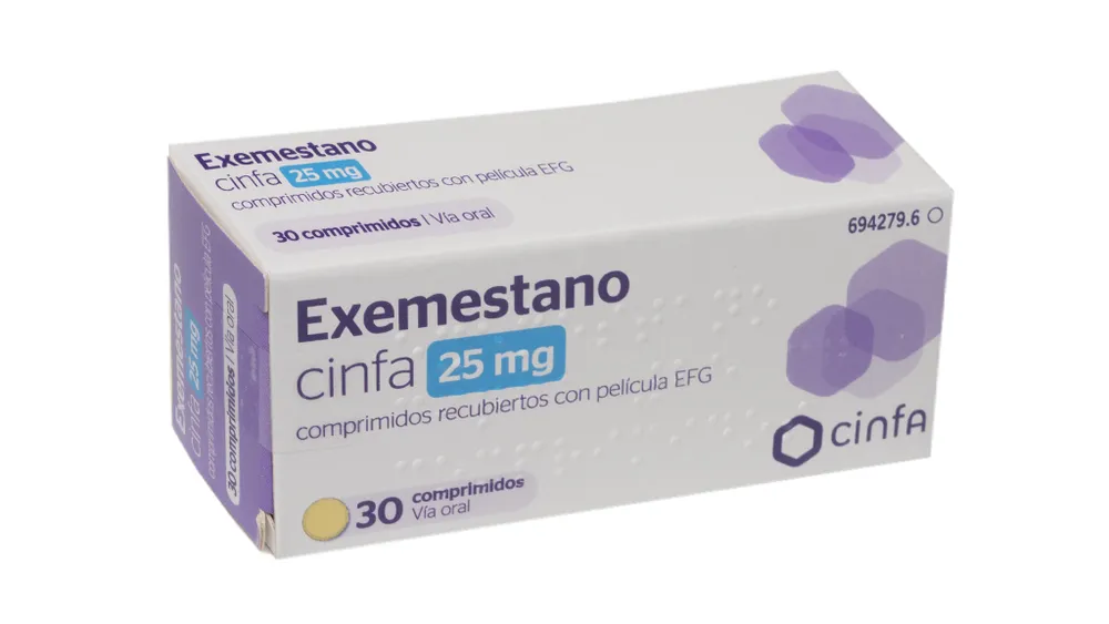 Exemestane Cinfa 25 mg film-coated tablets EFG tablets, film-coated