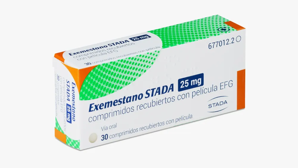 Exemestane STADA 25 mg film-coated tablets EFG tablets, film-coated