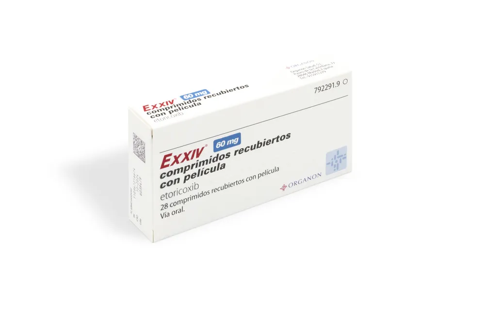 Exxiv 60 mg film-coated tablets tablets, film-coated