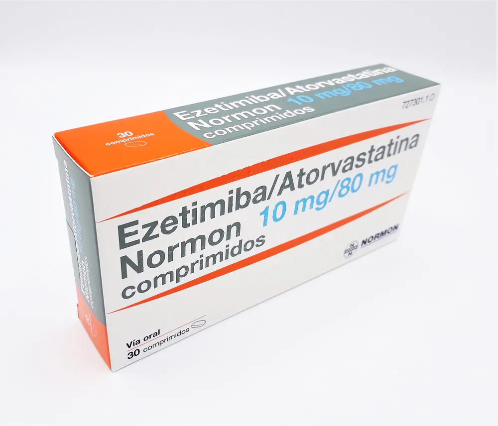 Ezetimiba/atorvastatina Sandoz Farmacéutica 10 mg/80 mg compresse rivestite con film EFG compresse, rivestite con film