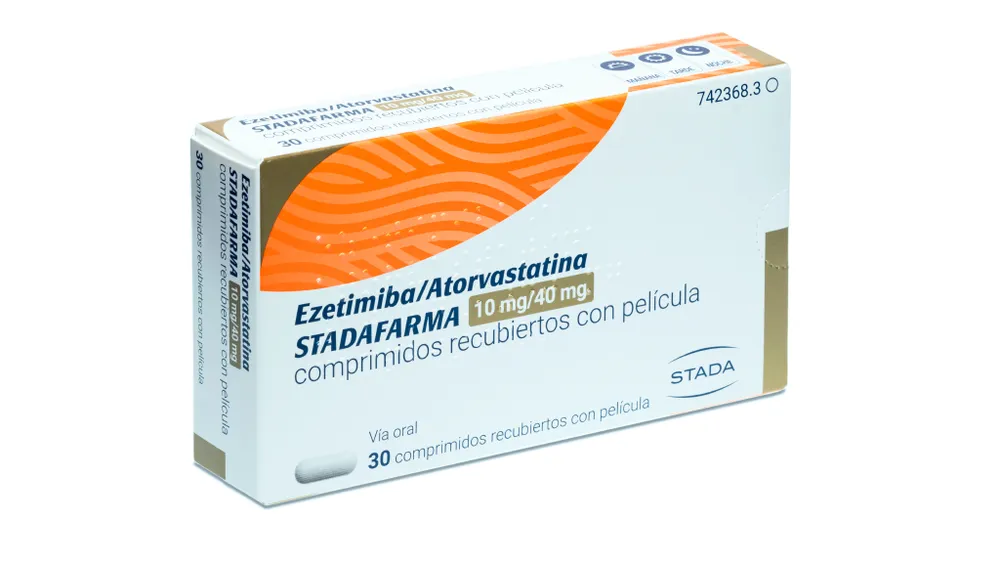Ezetimibe/atorvastatin Stadafarma 10 mg/40 mg film-coated tablets tablets, film-coated