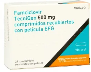 Famciclovir Pensa 500 mg film-coated tablets EFG tablets, film-coated