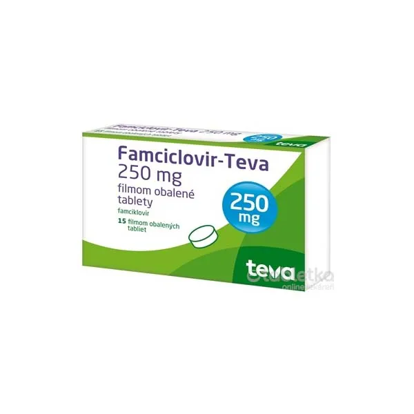 Famciclovir Teva 250 mg film-coated tablets EFG tablets, film-coated