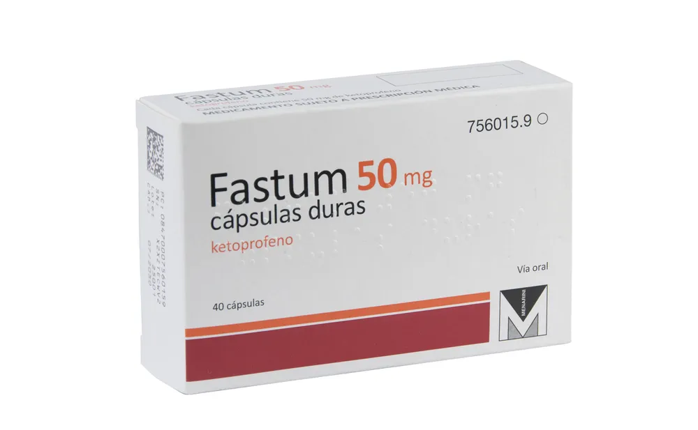 Fastum 50 mg capsule rigide capsule, rigide