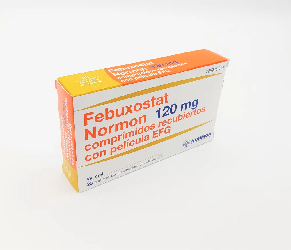 Febuxostat Normon 120 mg compresse rivestite con film EFG compresse, rivestite con film