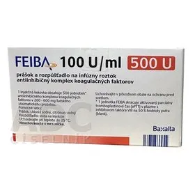 Feiba 100 U/ml powder and solvent for solution for infusion powder and solvent for solution for infusion