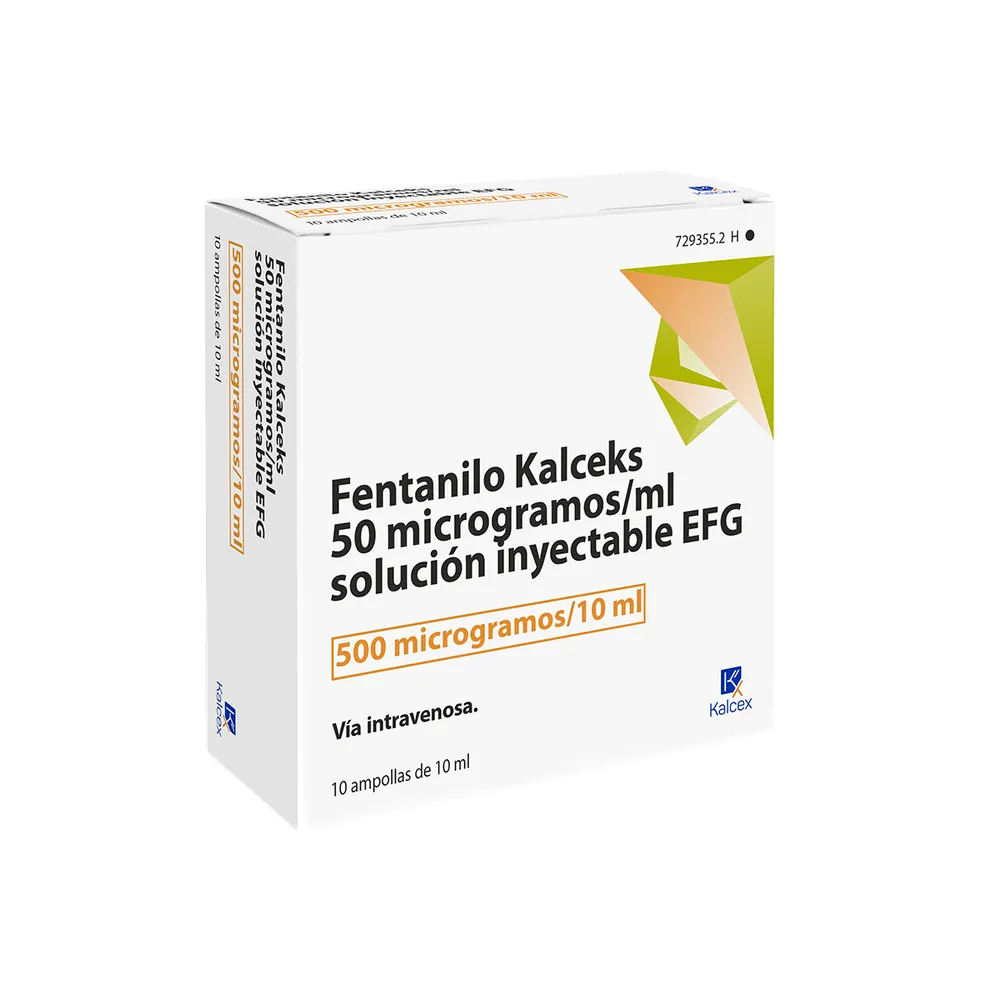 Fentanilo Kalceks 50 microgrammi/ml soluzione iniettabile EFG soluzione per iniezione