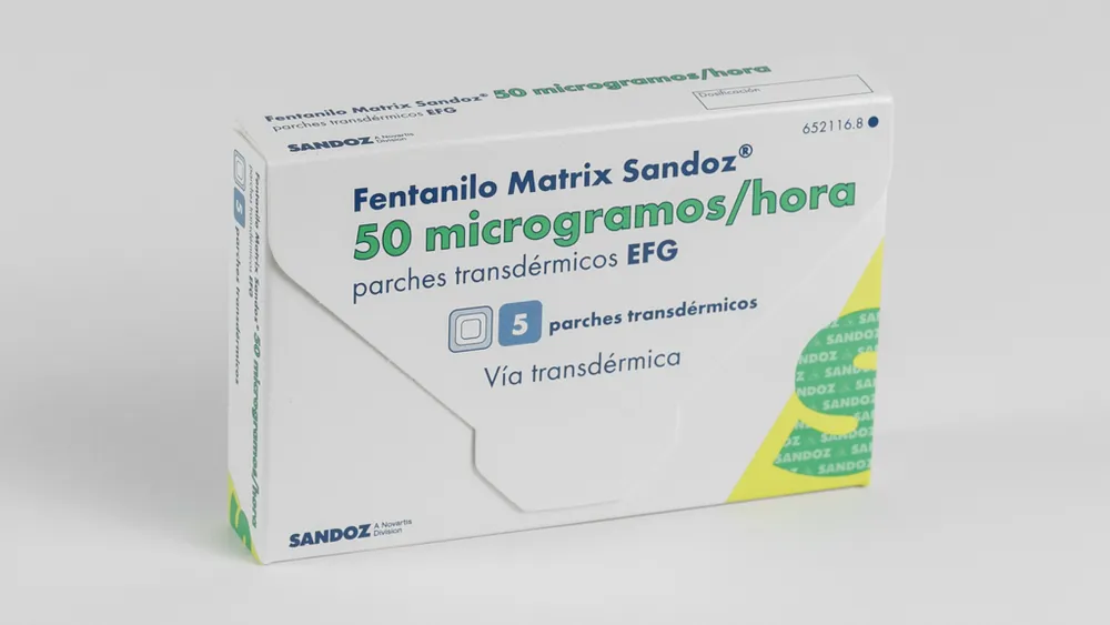 Fentanyl Matrix ratiopharm 50 micrograms/hour transdermal patches EFG patches, transdermal