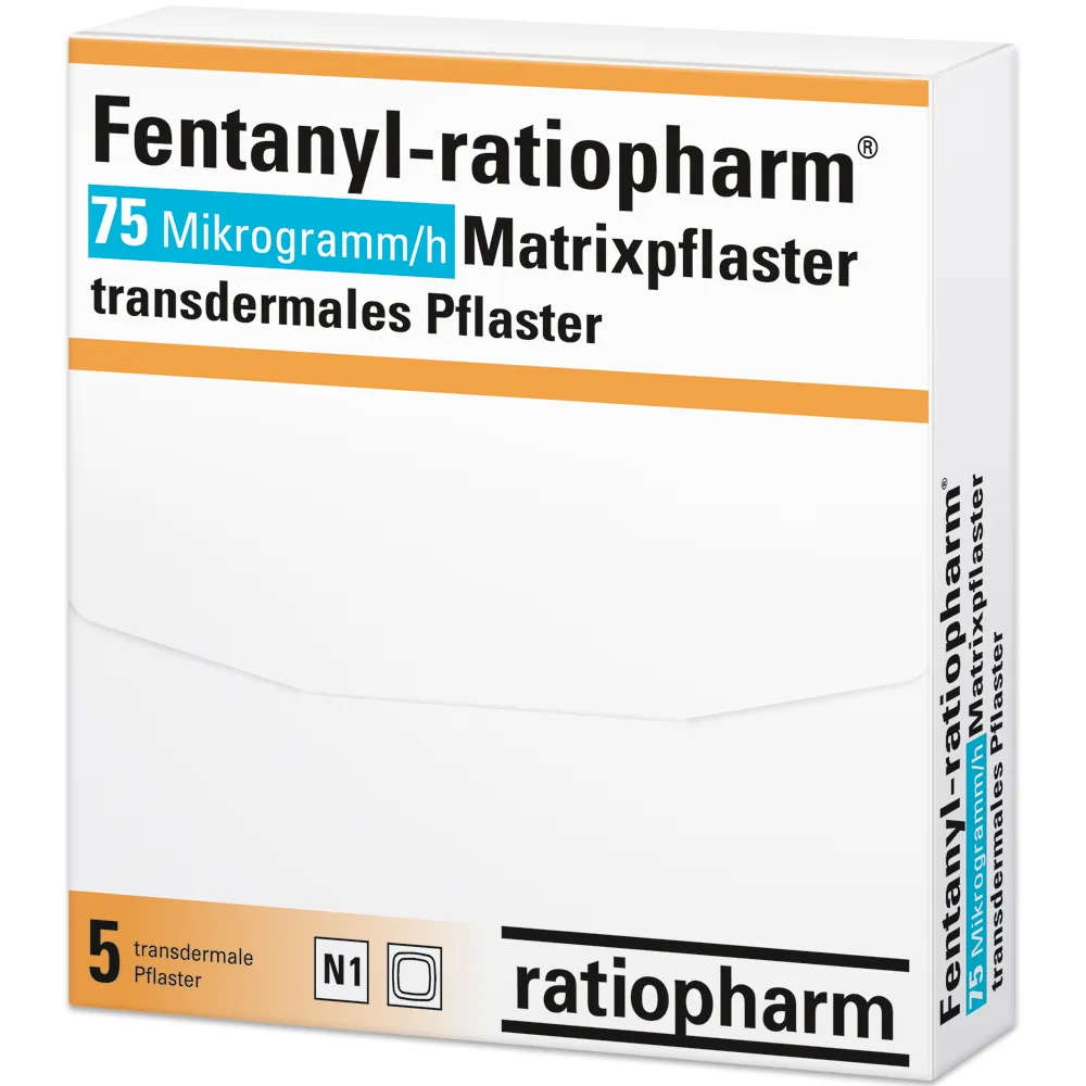 Fentanyl Matrix ratiopharm 75 micrograms/hour transdermal patches EFG patches, transdermal
