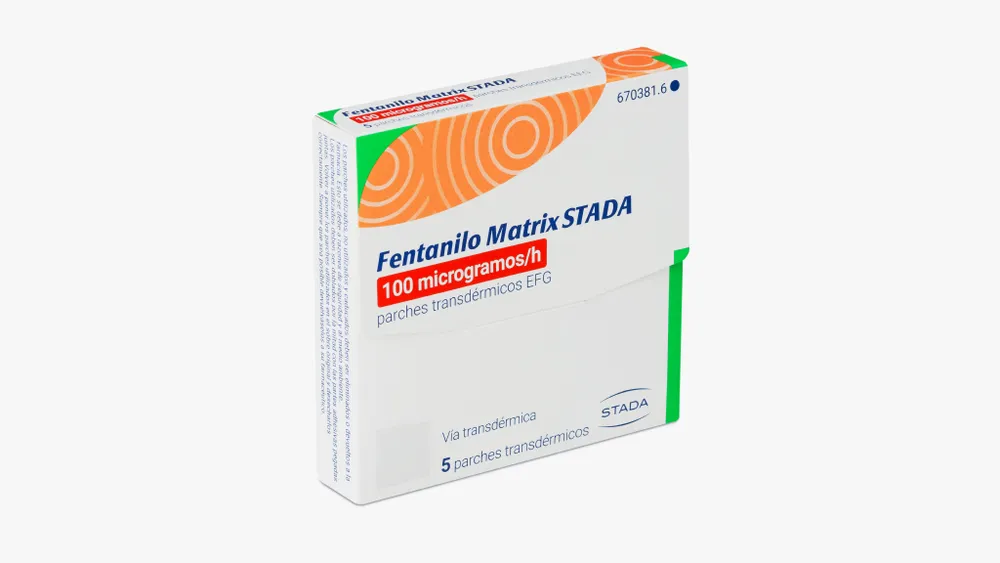 Фентанил Матрикс Стада 100 мкг/ч пластыри трансдермальные ЕФГ пластырь трансдермальный