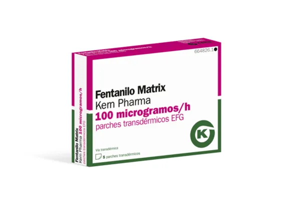 Fentanyl Matrix Viatris 100 mcg/h transdermal patches EFG patches, transdermal