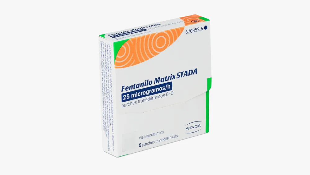 Fentanil Matrix Viatris 25 mcg/h cerotti transdermici EFG cerotto transdermico