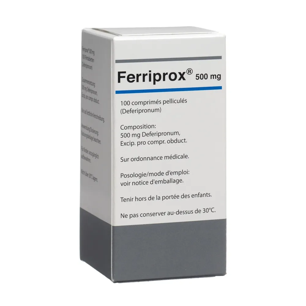 Ferriprox 500 mg film-coated tablets tablets, film-coated