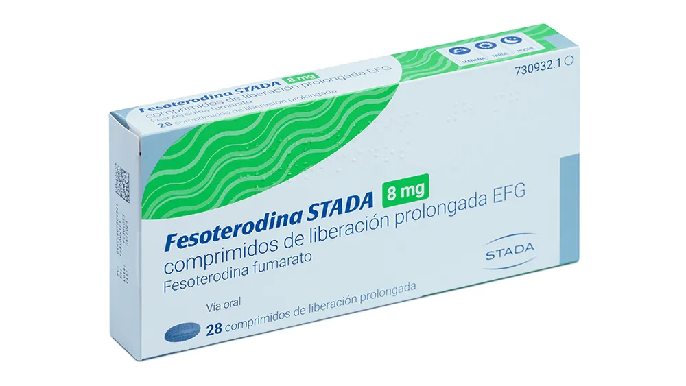 Fesoterodina Stada 8 mg compresse a rilascio prolungato EFG compresse, a rilascio prolungato