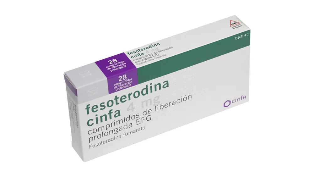 Fesoterodine Teva 4 mg prolonged-release tablets EFG tablets, prolonged-release