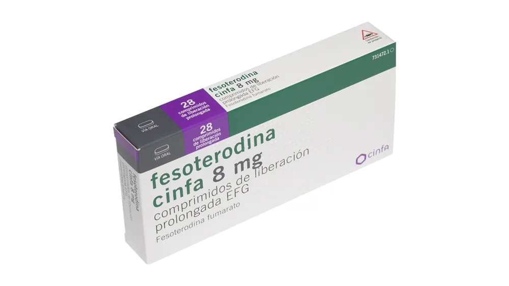 Fesoterodina Teva 8 mg compresse a rilascio prolungato EFG compresse, a rilascio prolungato