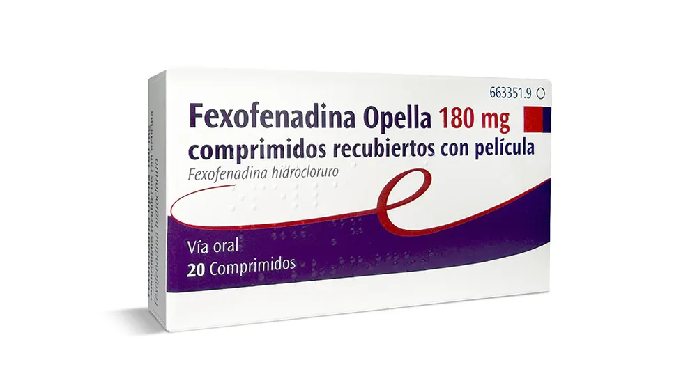 Fexofenadina Opella 180 mg compresse rivestite con film compresse, rivestite con film