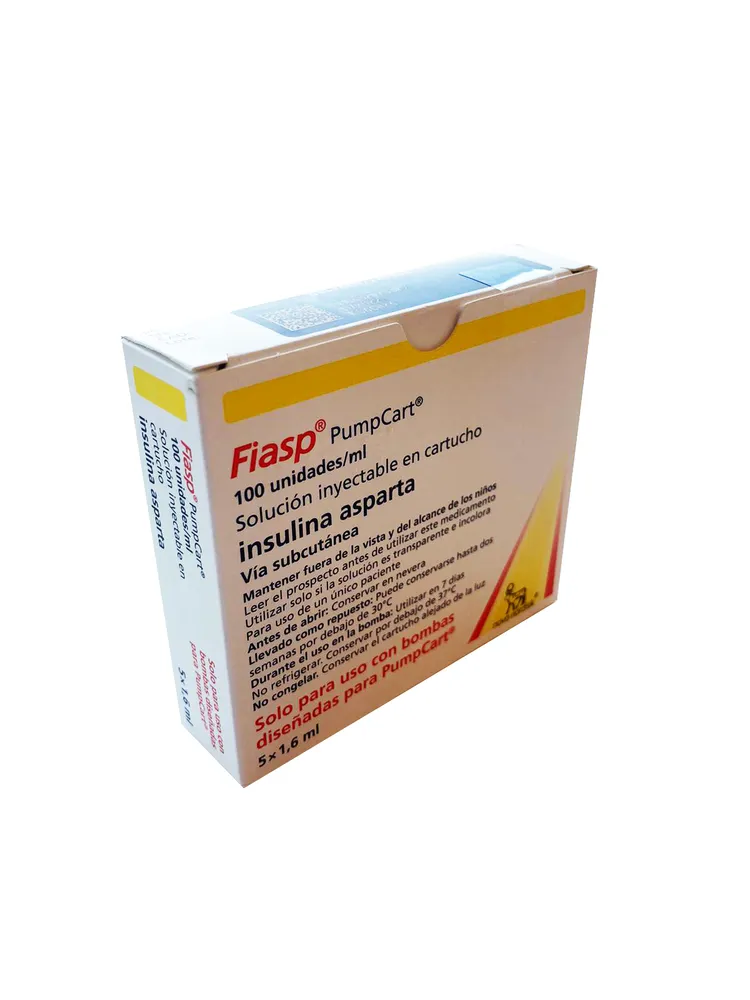 Fiasp 100 units/ml PumpCart solution for injection in cartridge solution for injection in cartridge