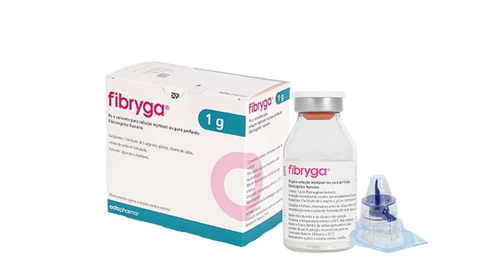 Fibryga 1 g polvere e solvente per soluzione iniettabile e per infusione polvere e solvente per soluzione per iniezione e per perfusione
