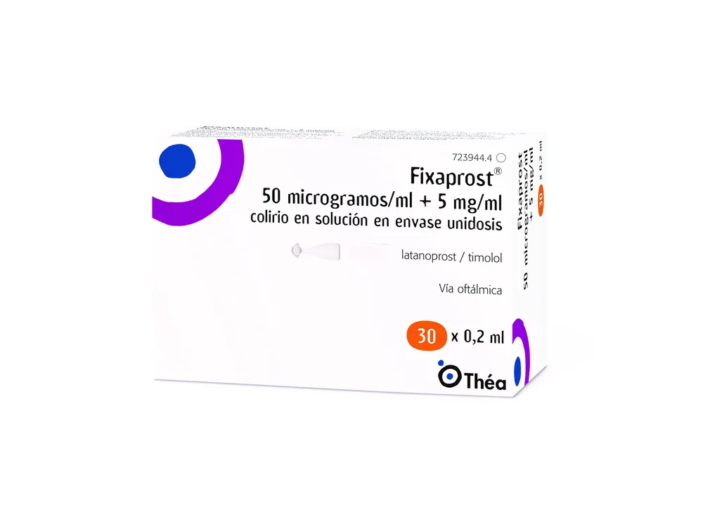 Фиксапрост 50 мкг/мл + 5 мг/мл глазные капли в растворе в однодозовых упаковках раствор глазной, в однодозовом контейнере