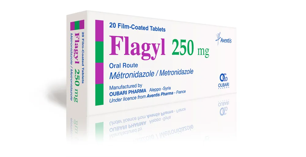 Flagyl 250 mg film-coated tablets tablets
