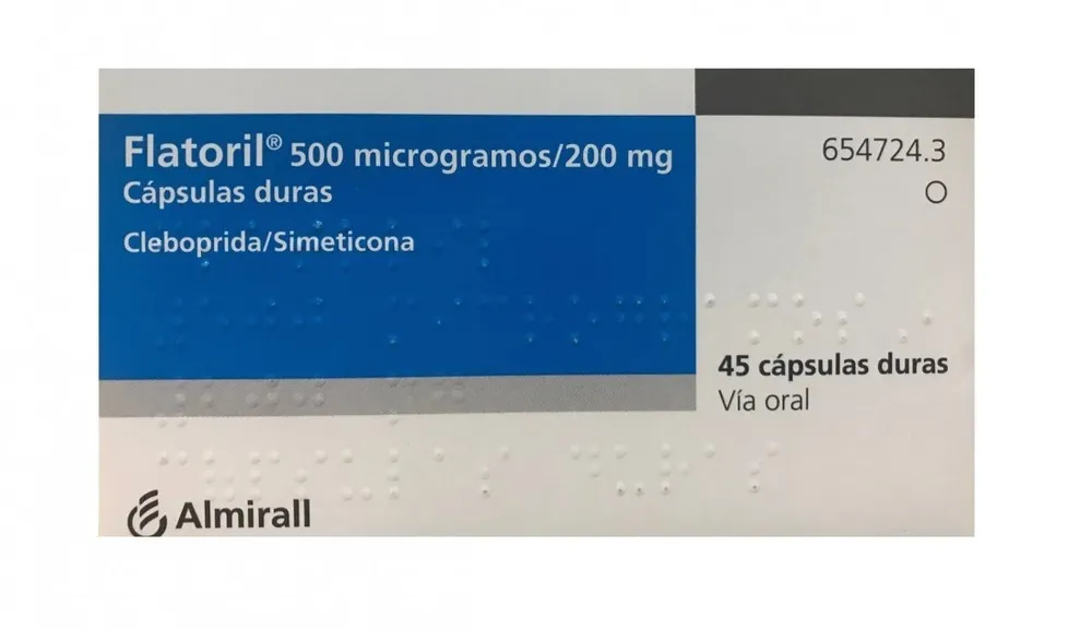 Flatoril 500 micrograms/200 mg hard capsules capsules, hard