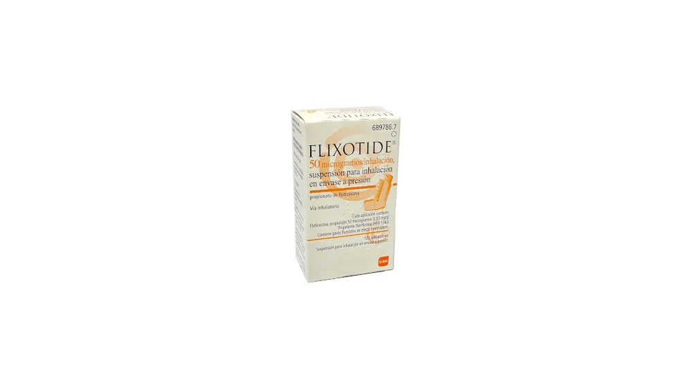 Flixotide 50 micrograms/inhalation, suspension for inhalation in pressurized container suspension for inhalation in pressurized container