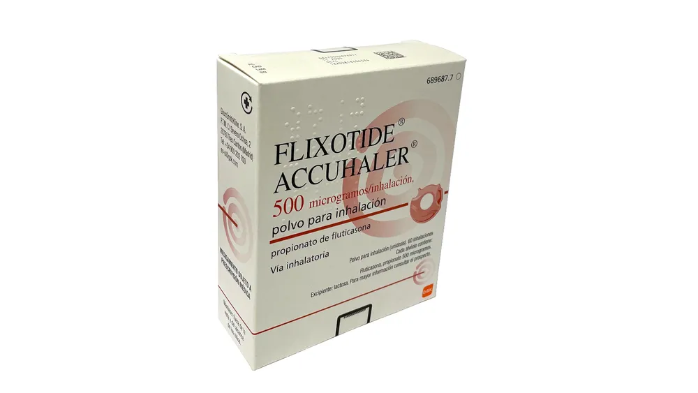 Flixotide Accuhaler 500 micrograms/inhalation, powder for inhalation powder for inhalation