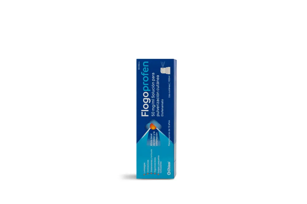 Flogoprofen 50 mg/ml solution for cutaneous spray solution for cutaneous spray
