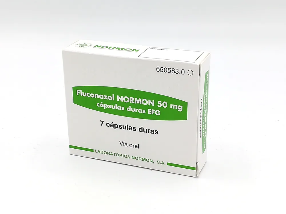 Fluconazole Normon 50 mg hard capsules EFG capsules, hard