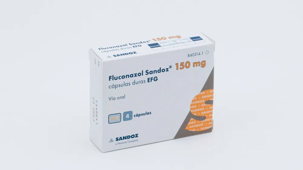 Fluconazole Sandoz 150 mg hard capsules EFG capsules, hard